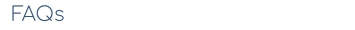 FAQs